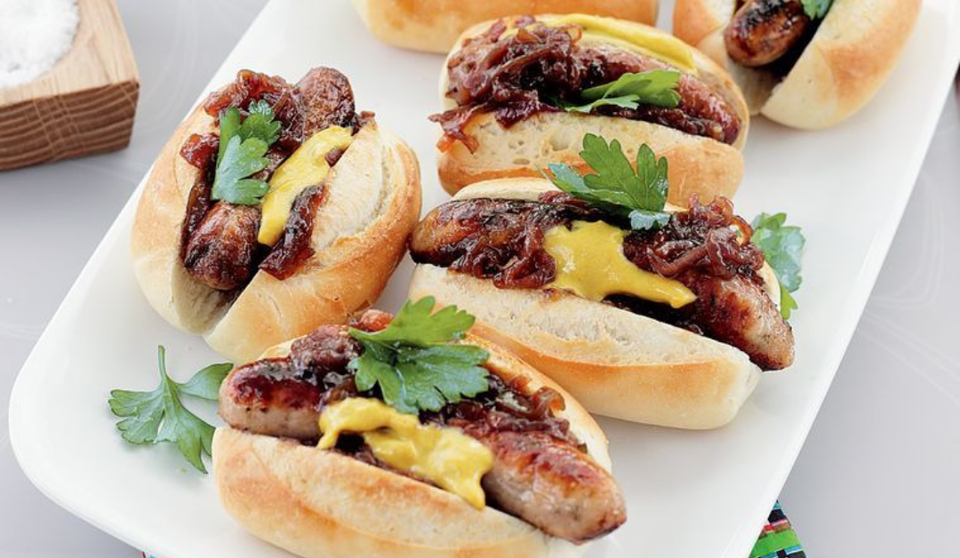 Australia Day Recipe – Barbecued Sausage Rolls with Caramelised Onions