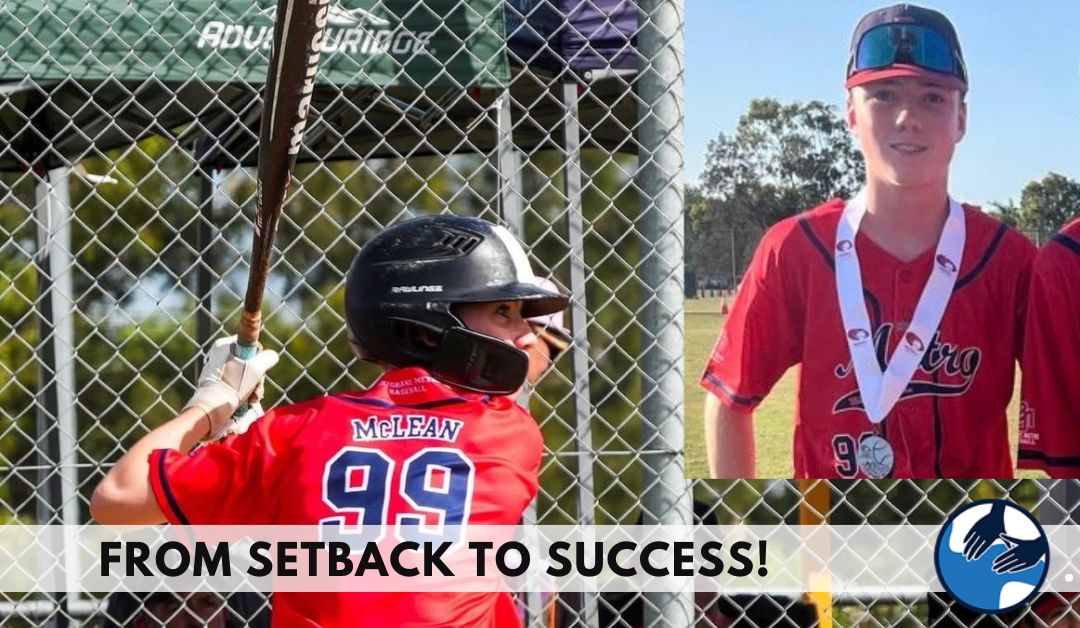 From Setback to Success: A Brisbane Metro Baseballer’s Journey Back to the Field