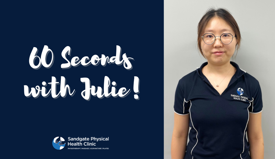 60 Seconds with Julie